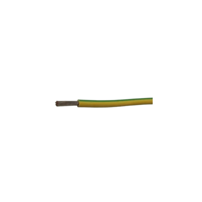 Athilex 1x4mm2 H07Z1-K Grön/Gul Förtennad och UV-beständig – B2CA 100 m
